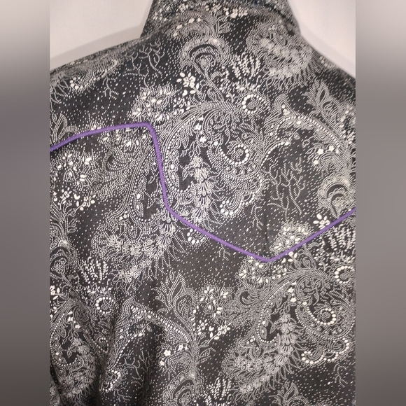 RETRO PAISLEY COWGIRL SHIRT - Picture 9 of 10